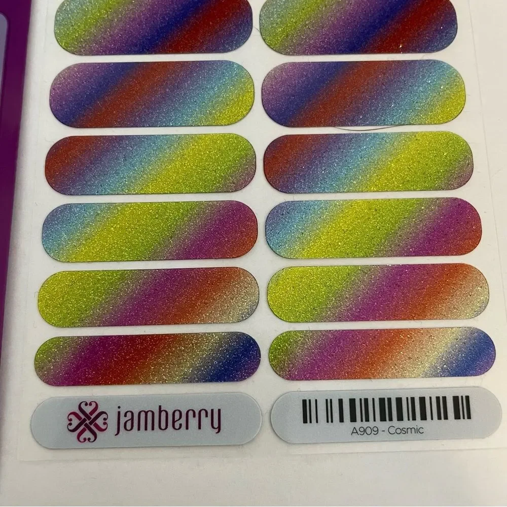 Jamberry Cosmic Full Sheet Nail Wraps A909